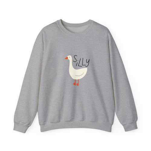 Silly Goose - Grey Crewneck Sweatshirt