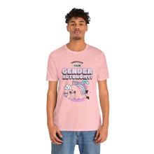 Gender Unisex Jersey T Shirt - Light Pink