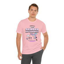 Gender Unisex Jersey T Shirt - Light Pink