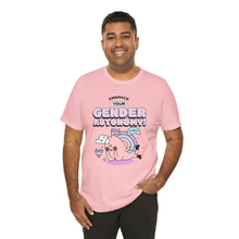Gender Unisex Jersey T Shirt - Light Pink