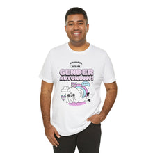 Gender Unisex Jersey T Shirt - Light Pink