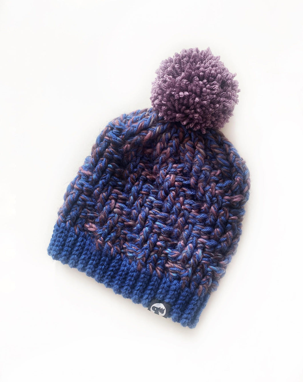 Slouchy Pom Pom Hat