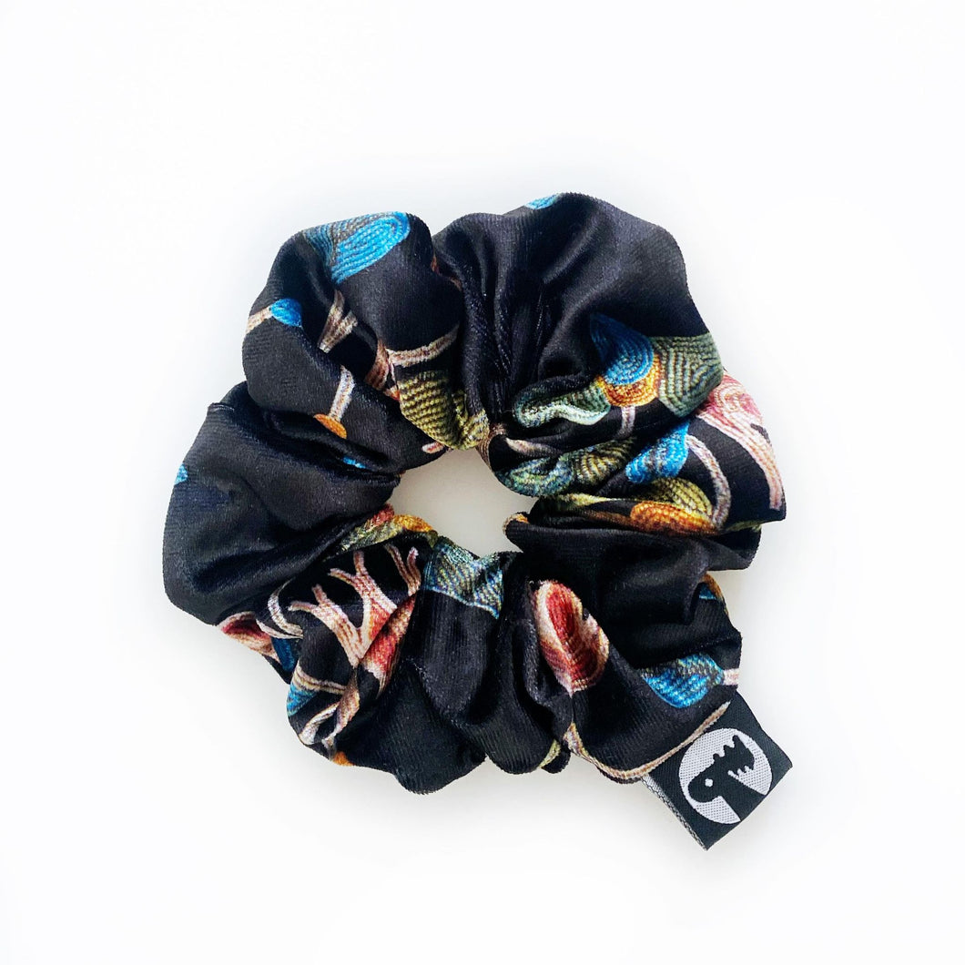 NEW - Scrunchie - Floral Velvet