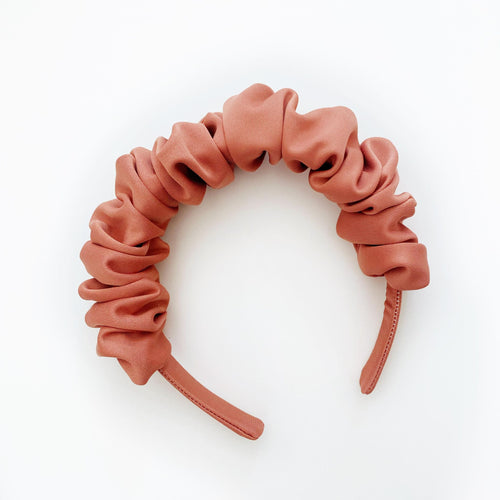 NEW - Scrunchie Headband - Dusty Rose