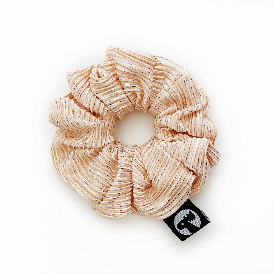 NEW - Scrunchie - Champagne Ruffle