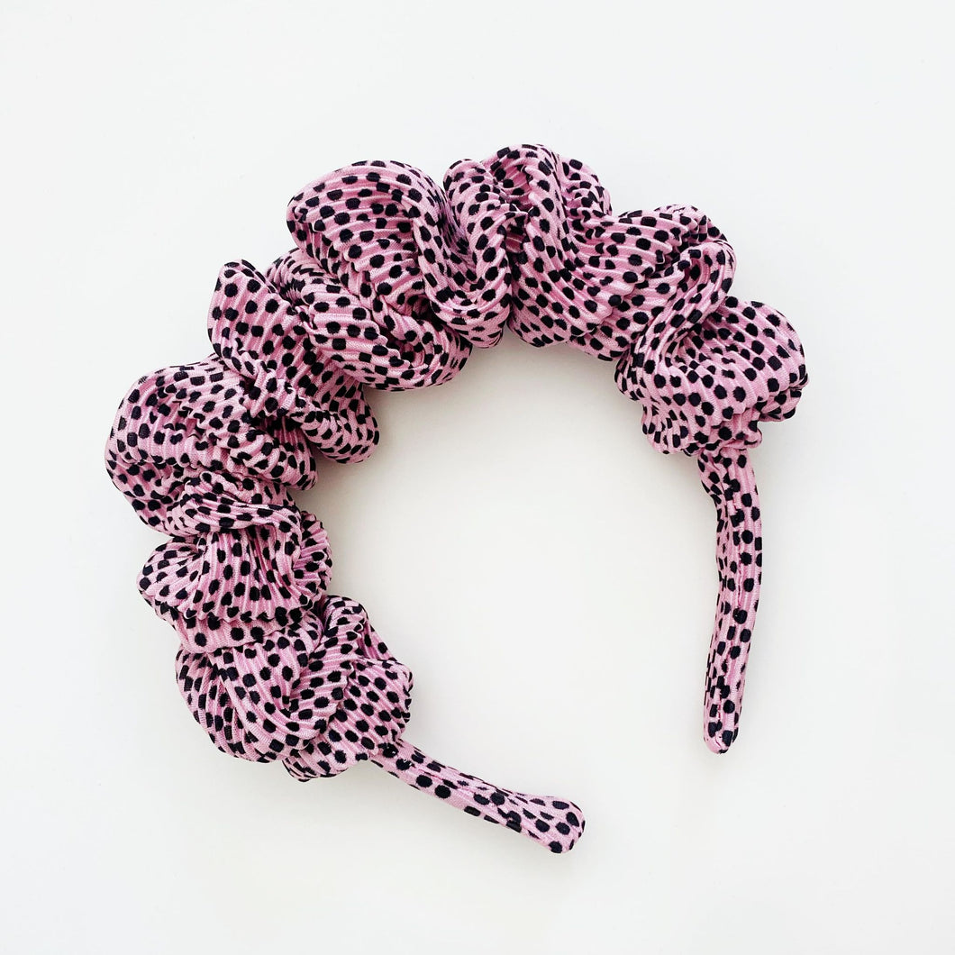 NEW - Scrunchie Headband - Pebbles Pink